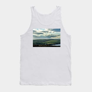 Walkers follow the path with views across the Mull of Galloway Tank Top